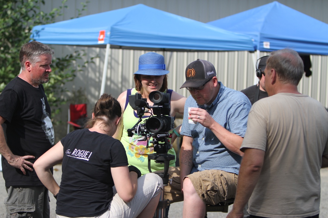 Behind the scenes